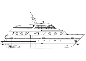 Проект 82390, Моторная яхта 23 м